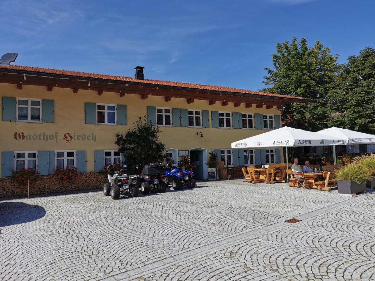 Landgasthof Hirsch Wildpoldsried エクステリア 写真